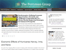 Tablet Screenshot of perrymangroup.com